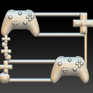 Xbox Shelf STL 3D Printable File ( Not a Physical Product) Personal Use Only